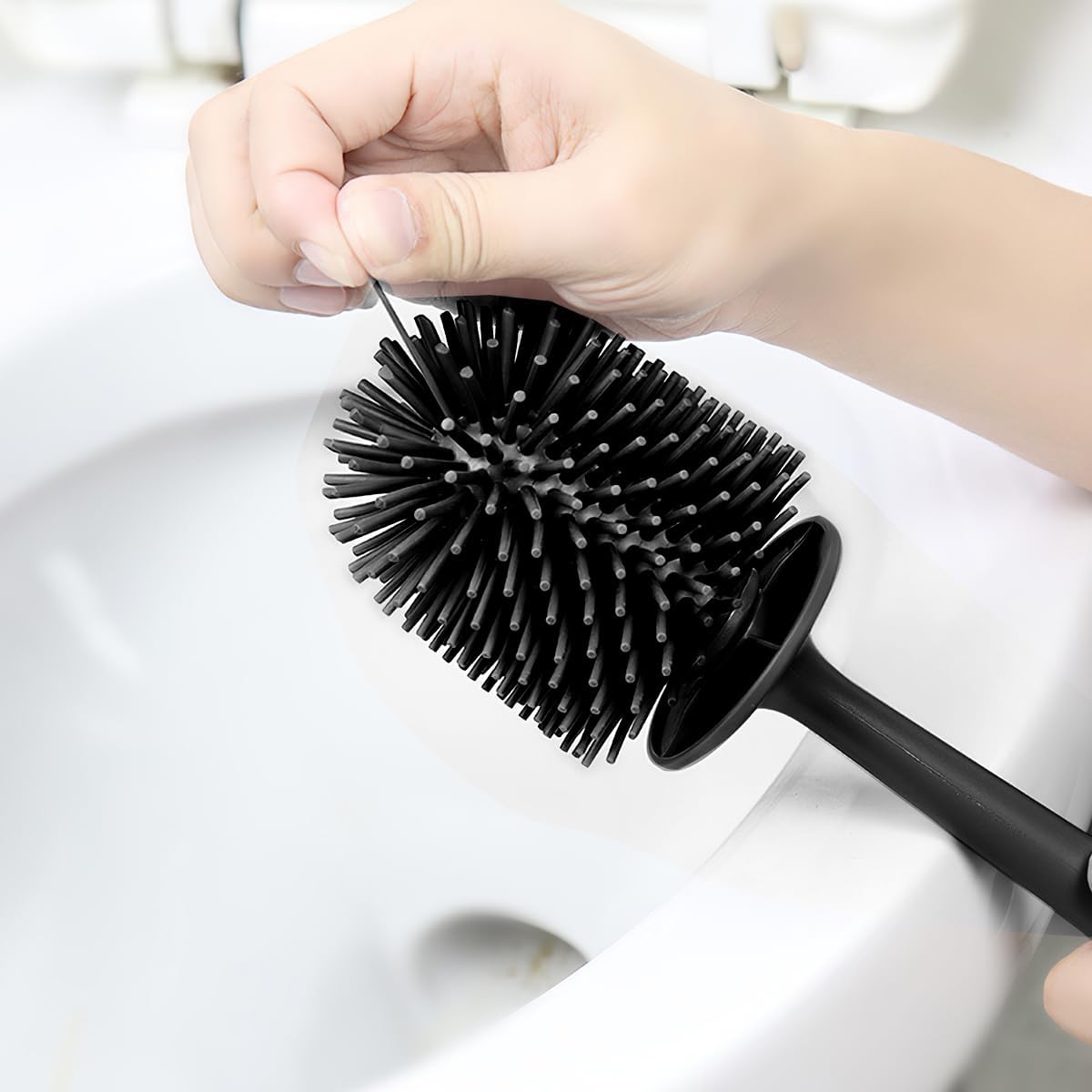 WC-Bürste, Schwarz