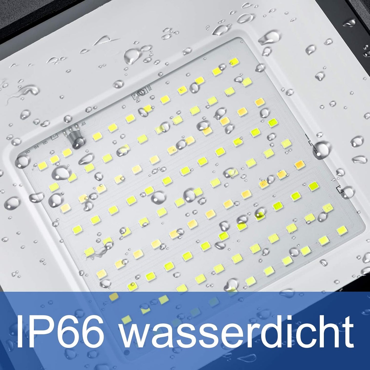LED-Arbeitsstrahler mit Stativ, Warmweiß 100W, mit Stativ