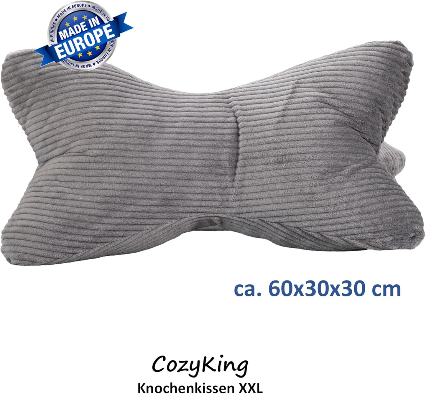 Leseknochen, Xxl Cord Grau