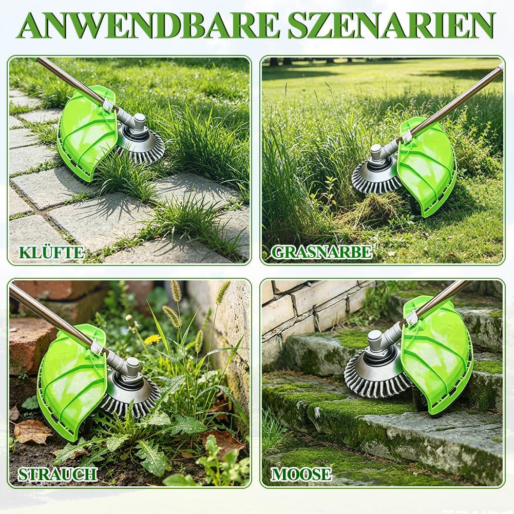 Unkrautbürsten-Set