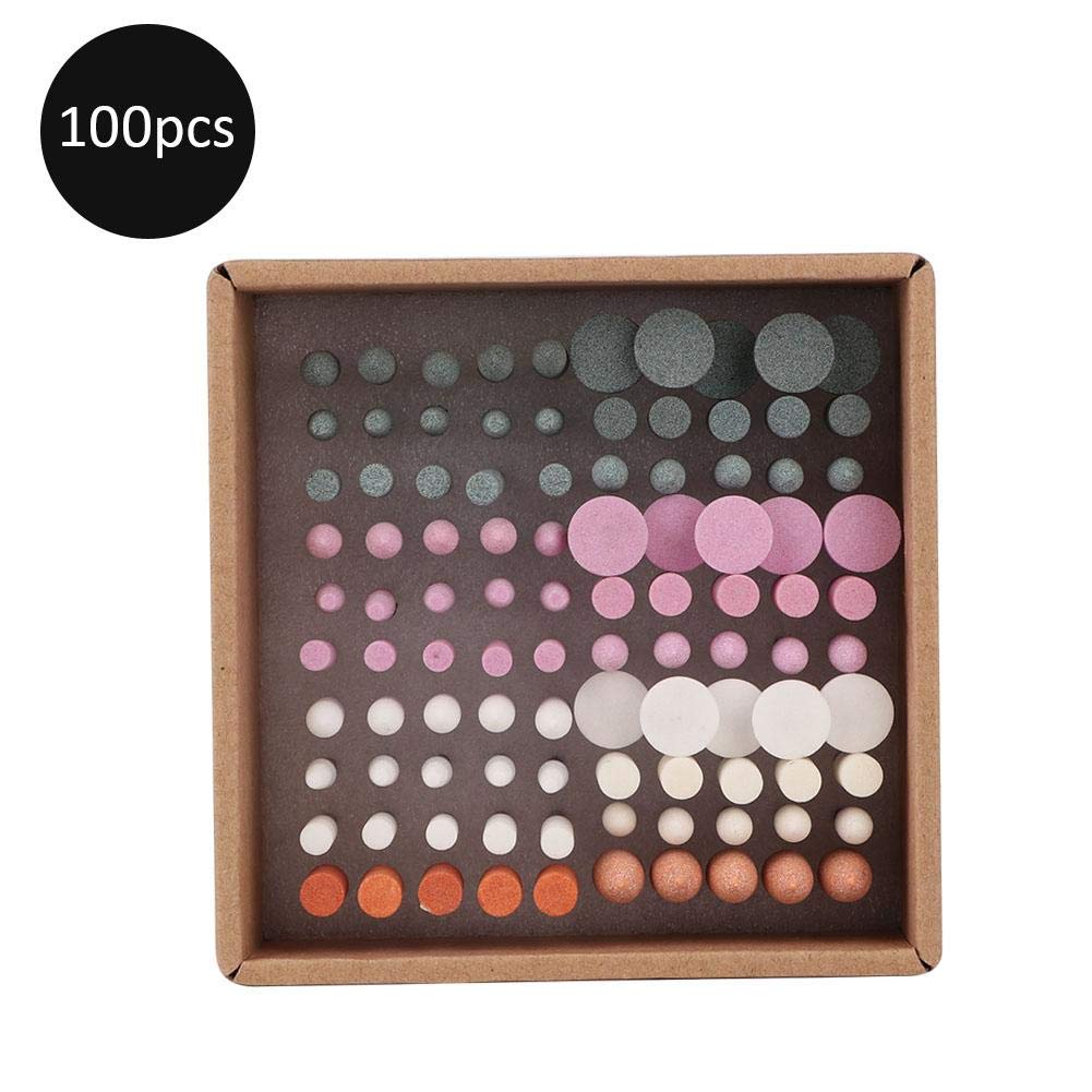 Schleifkopf-Set für Maniküre & Pediküre (100 Stück)
