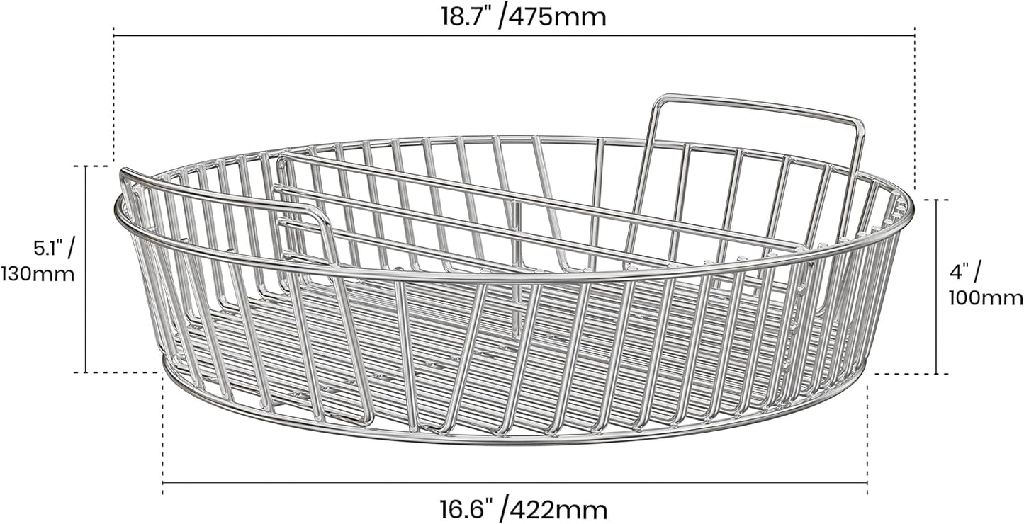 Holzkohlenkorb für Kugelgrill