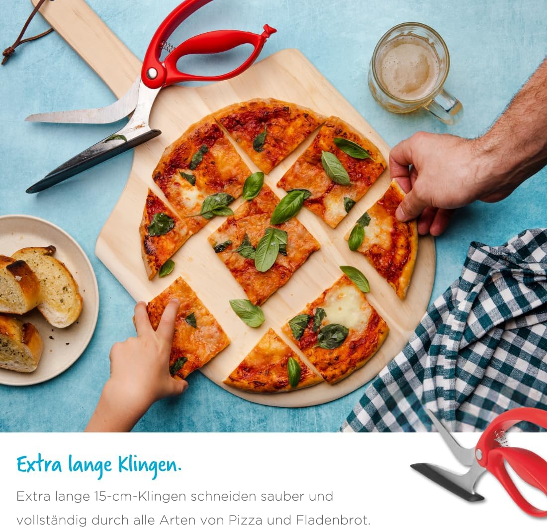 Scizza - Pizzaschere, Schwarz Modern