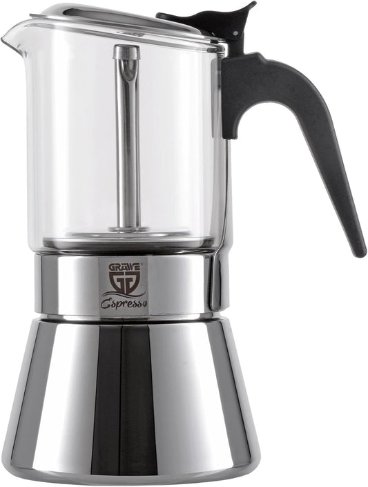 Espressokocher mit Glaskanne, 240 ml