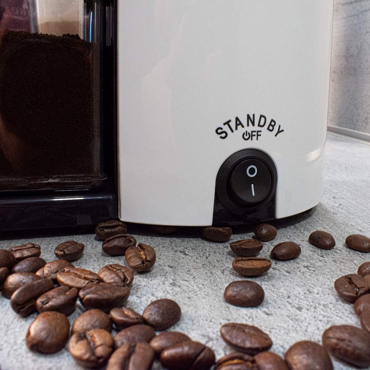 Elektrische Kaffeemühle 7521, Weiss