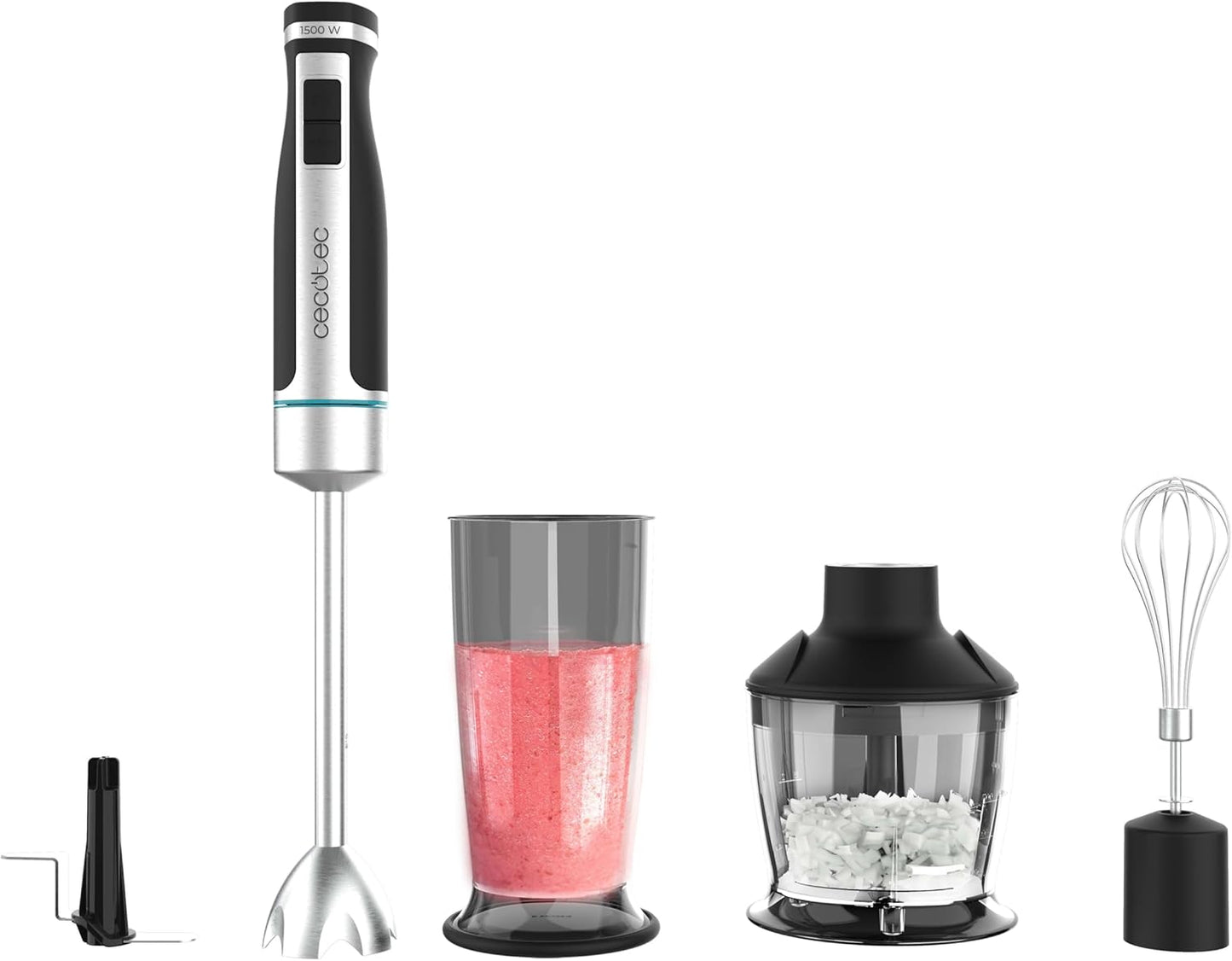 Handmixer PowerGear 1500 mit Zubehör, 4 Zubehörteile