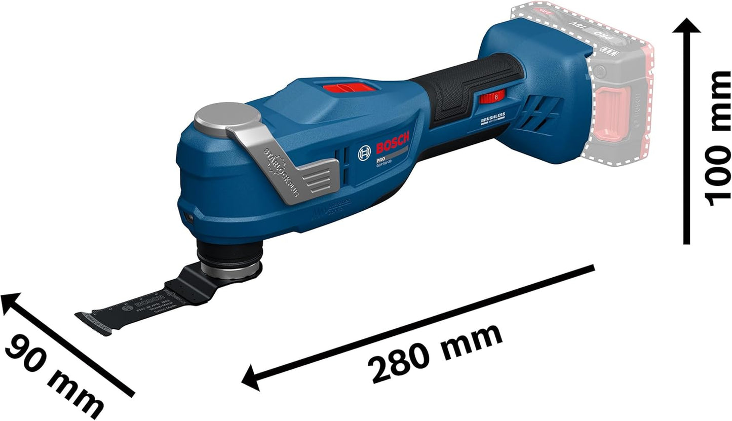 GOP18V-30, + L-Boxx, ohne Akku/Lader