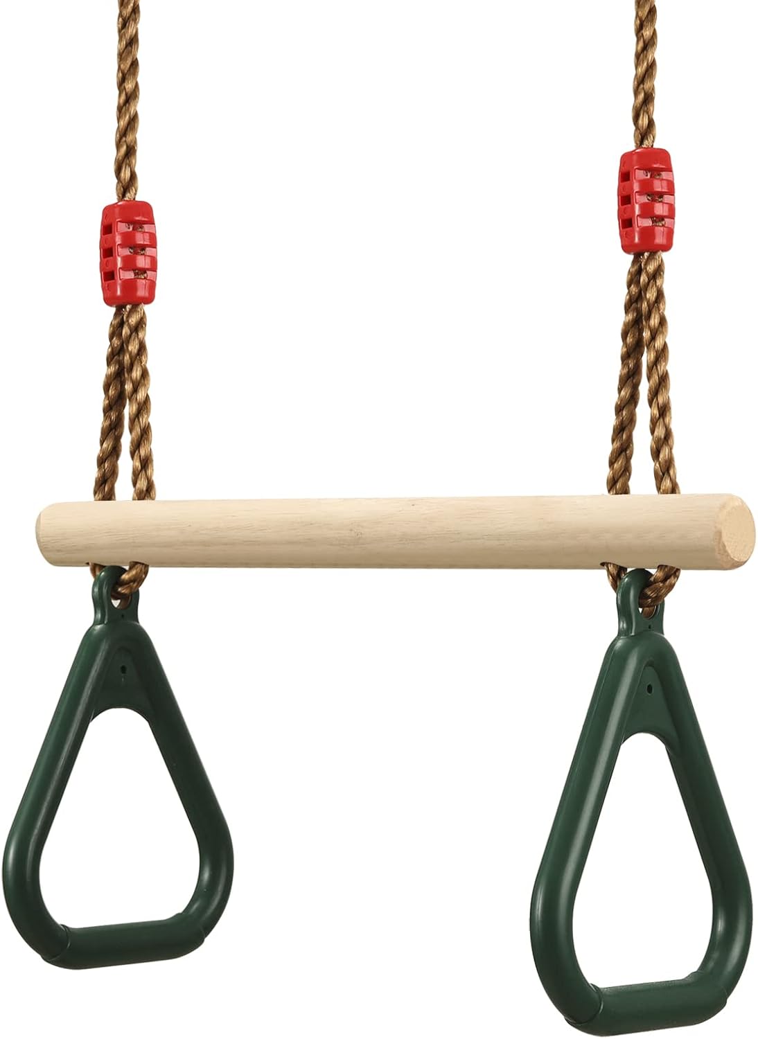 Multifunktionsschaukel mit Turnringen, Grün