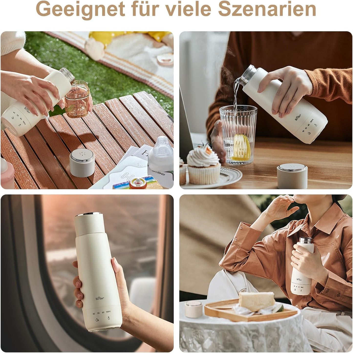 Tragbarer Wasserkocher