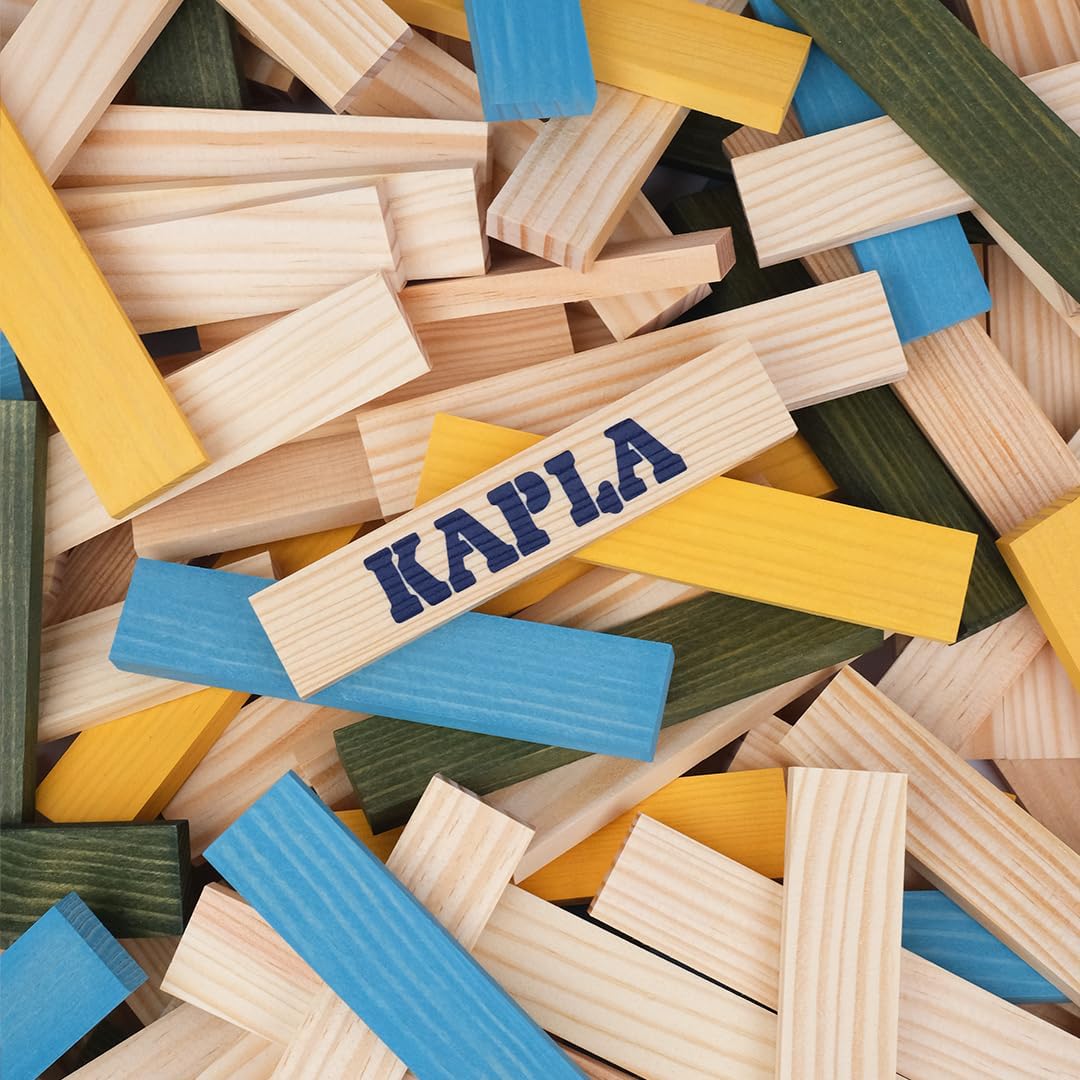 Holzplättchen Baukasten