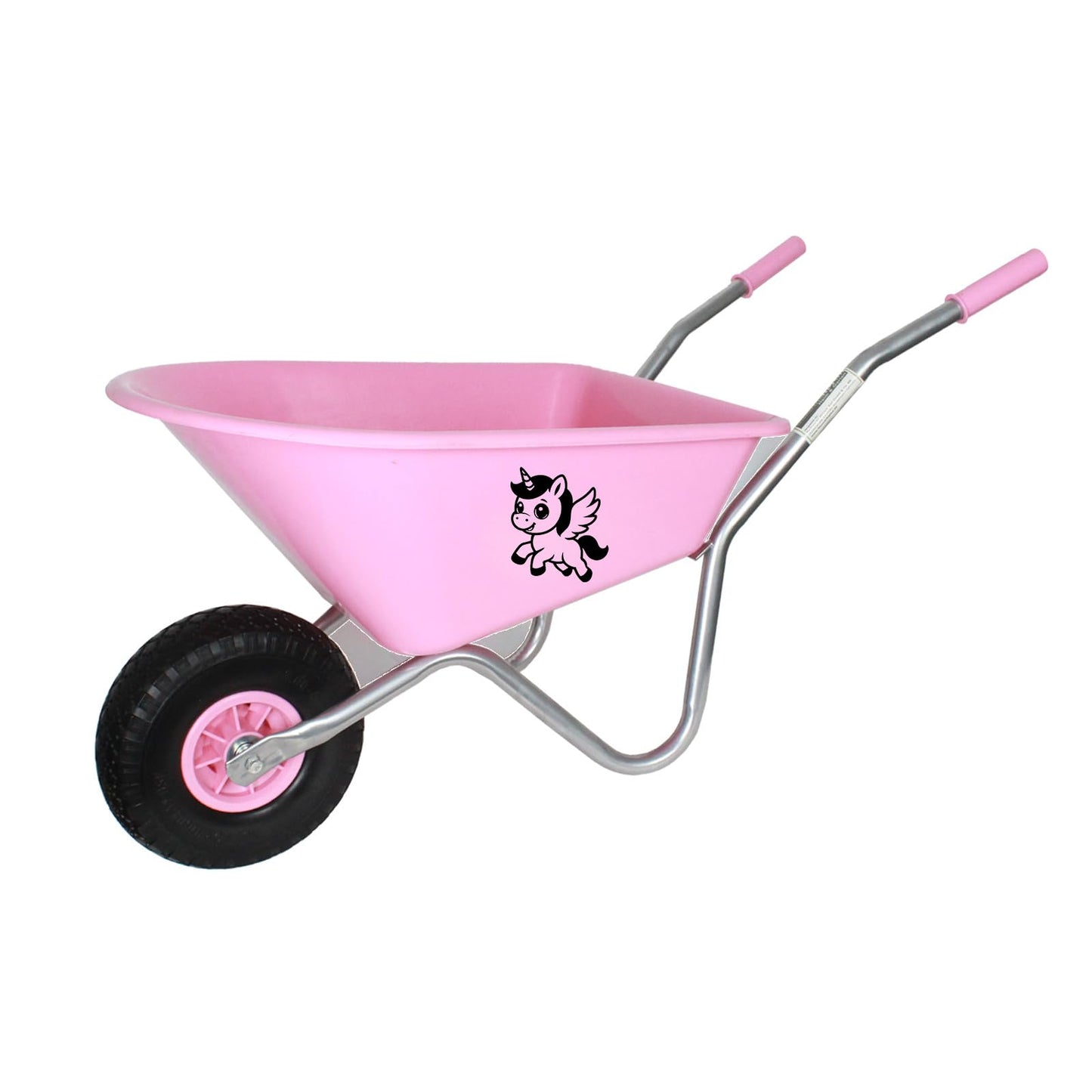Kinderschubkarre mit Vollgummirad, 40 kg Traglast