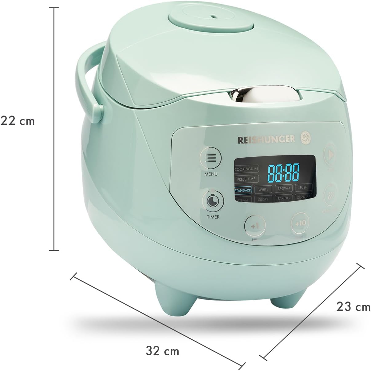 Digitaler Reiskocher ‎542-MDRK-M, Mint
