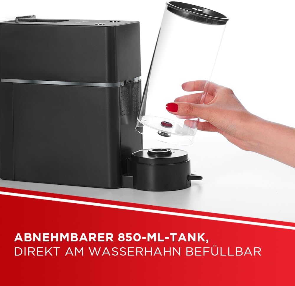 Coffea S15B Espressomaschine, Schwarz