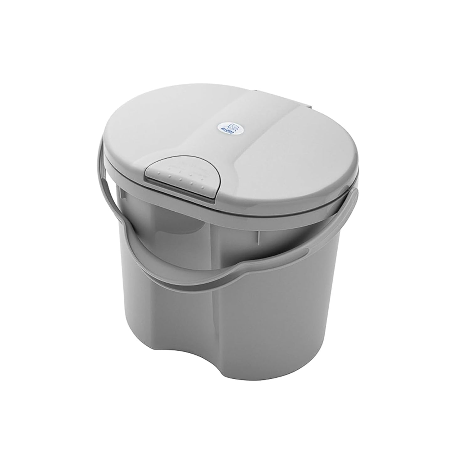 Geruchsdichter Windeleimer Top, grau 33 x 29.3 x 29 cm