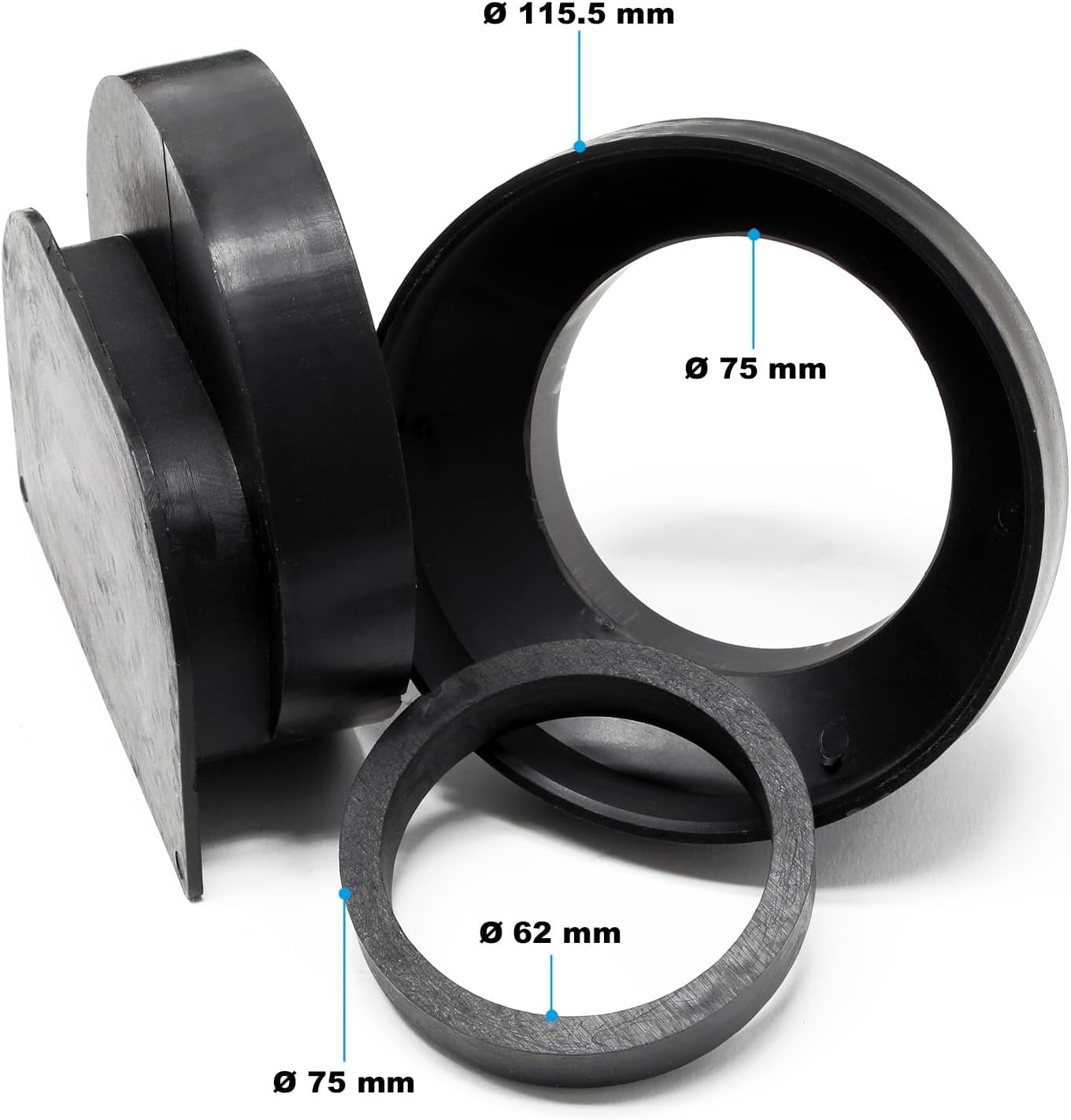 Entwässerungsrinne 3x1m Abdeckrost 12,5t, Gusseisen 3x 1 m, 12,5 t