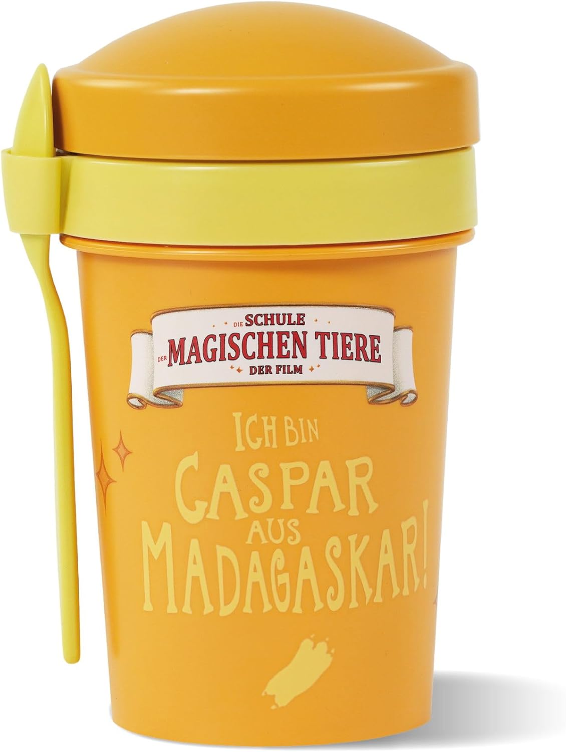 Müslibecher Die Schule der Magischen Tiere, Gelb