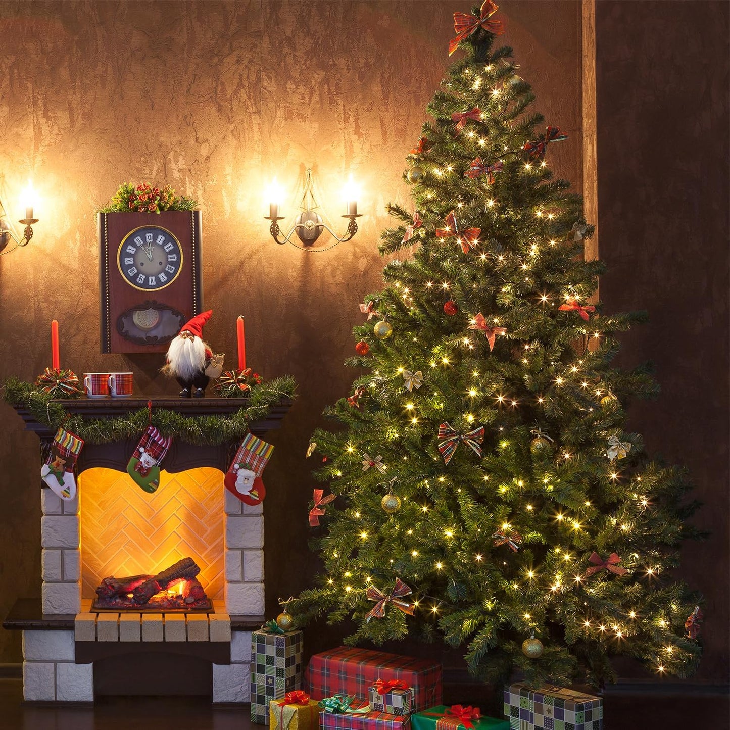 3m Christbaumbeleuchtung mit Fernbedienung, 3m 31V