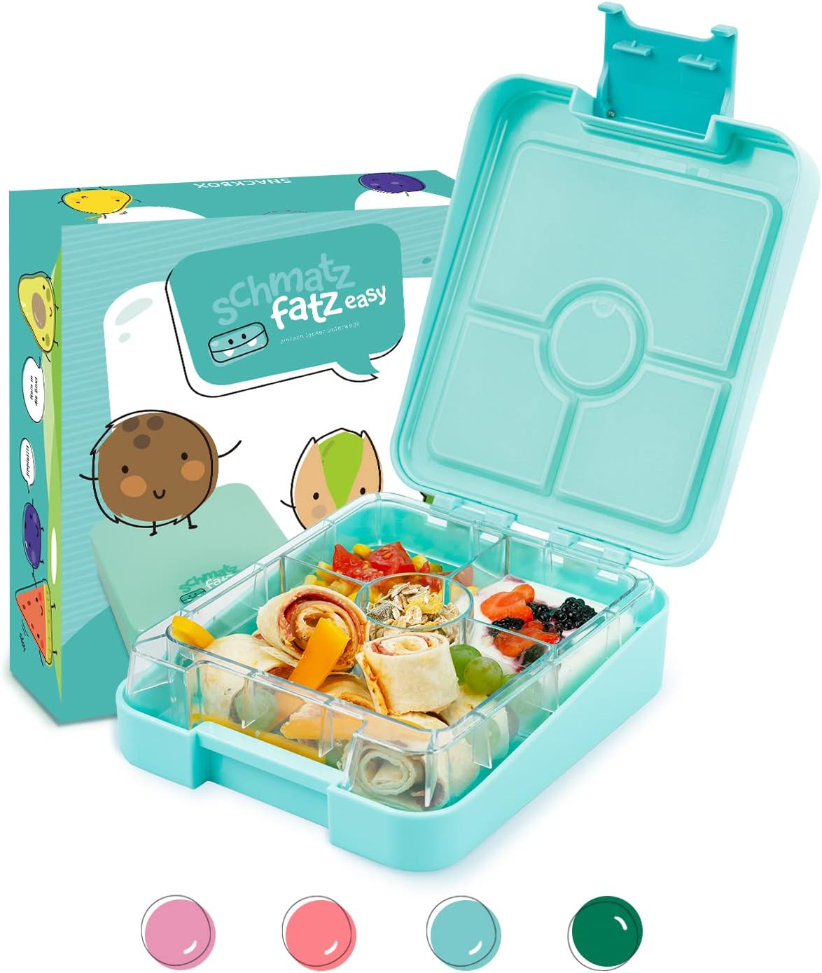 Easy Bento Box, Türkis / Easy Snackbox