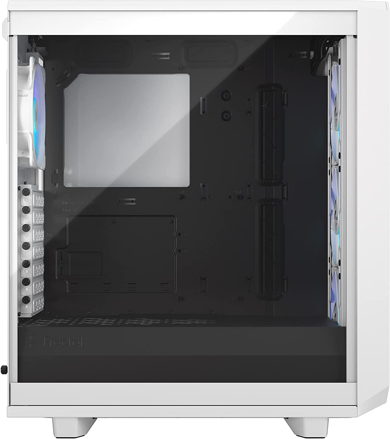 Meshify 2 Compact RGB White TG Clear Tint, Tower-Gehäuse, RGB White TG Clear Tint