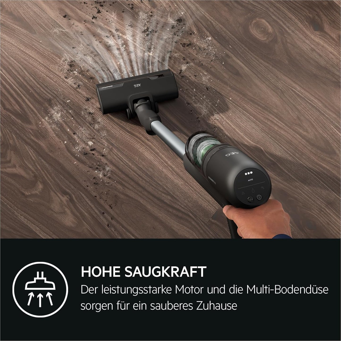 Akku-Staubsauger Serie 7000 (2in1, 50 Min), Serie 7000, Schwarz