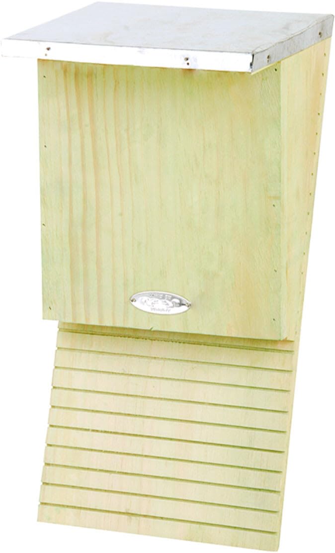 Fledermaus Nistkasten aus Holz und Metall