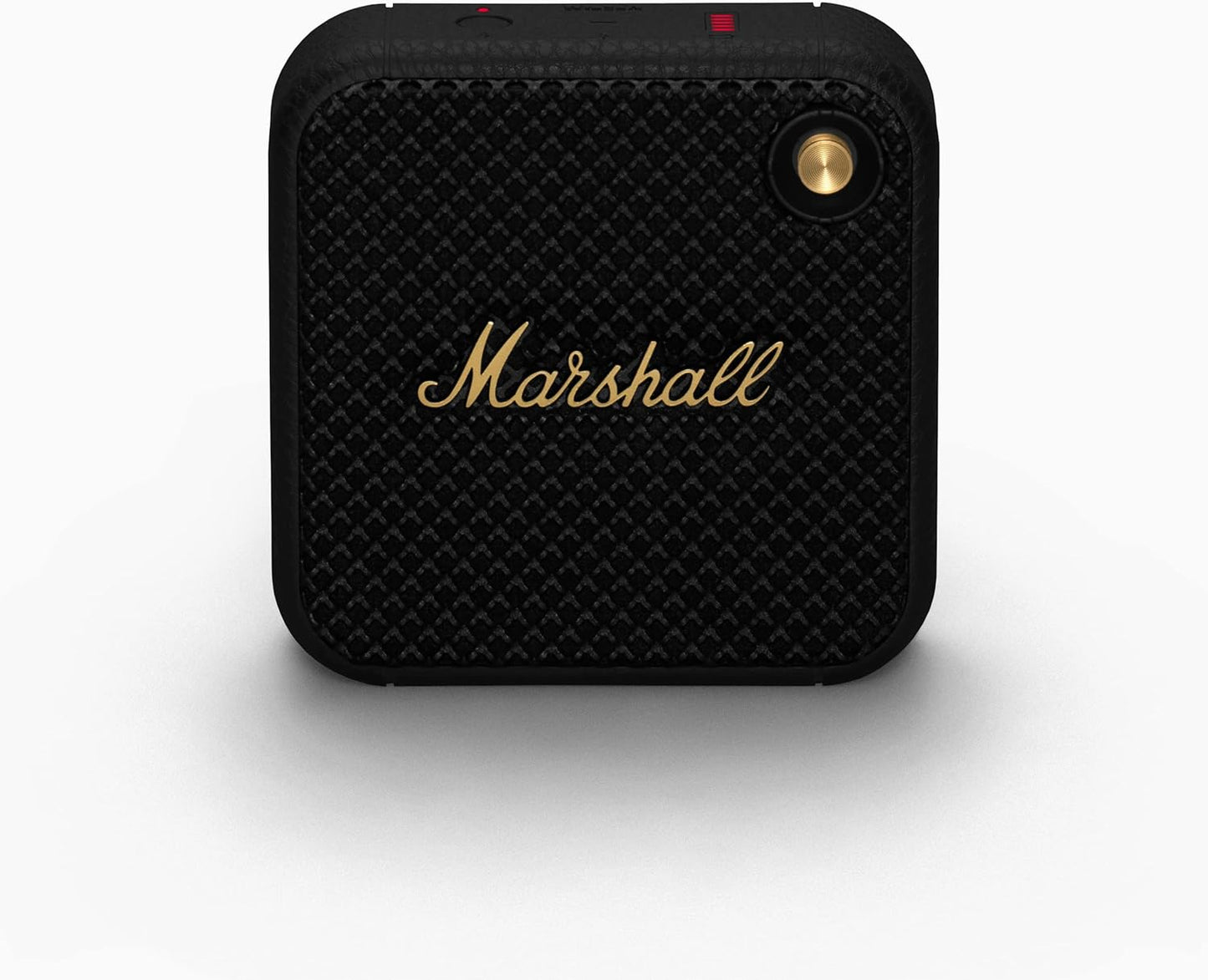 Kabelloser Bluetooth-Lautsprecher Willen, Black & Brass Willen