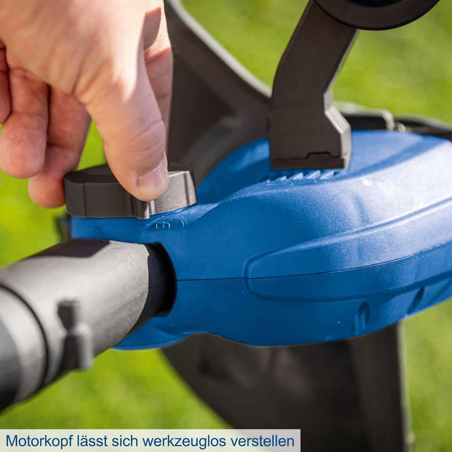 Akku-Rasentrimmer C-LT300-X mit 90° Motorkopf, mit 2x2Ah Akku & Ladegerät