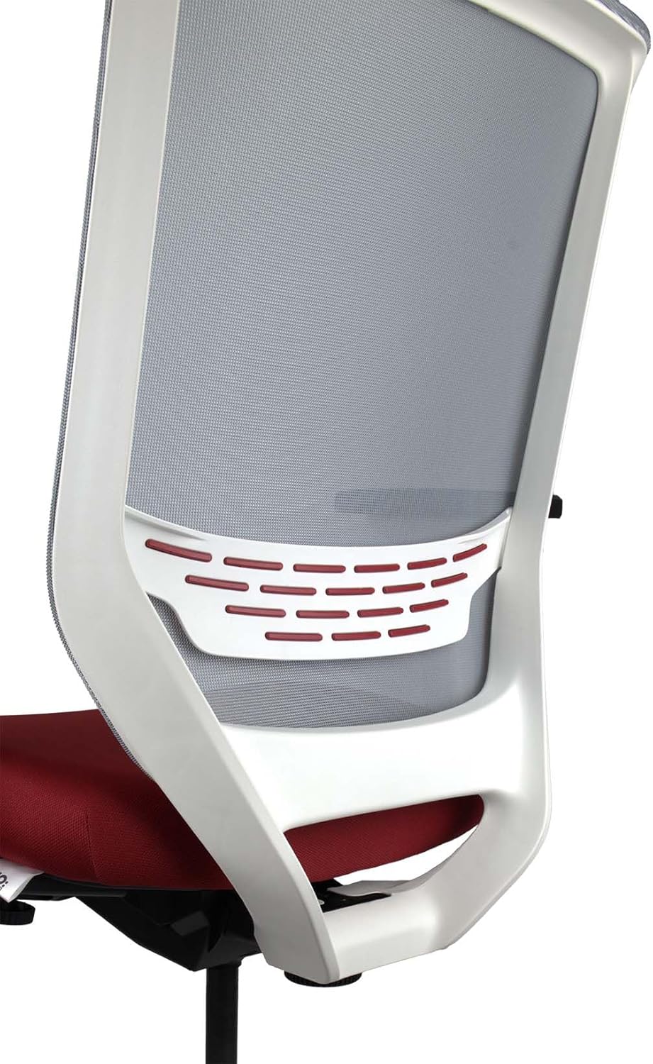 Ergonomischer Bürostuhl, Rot Netz-Rückenlehne