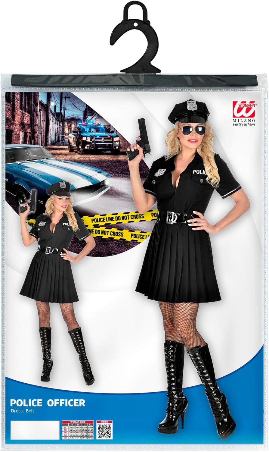 Sexy Polizistin Kostüm, M