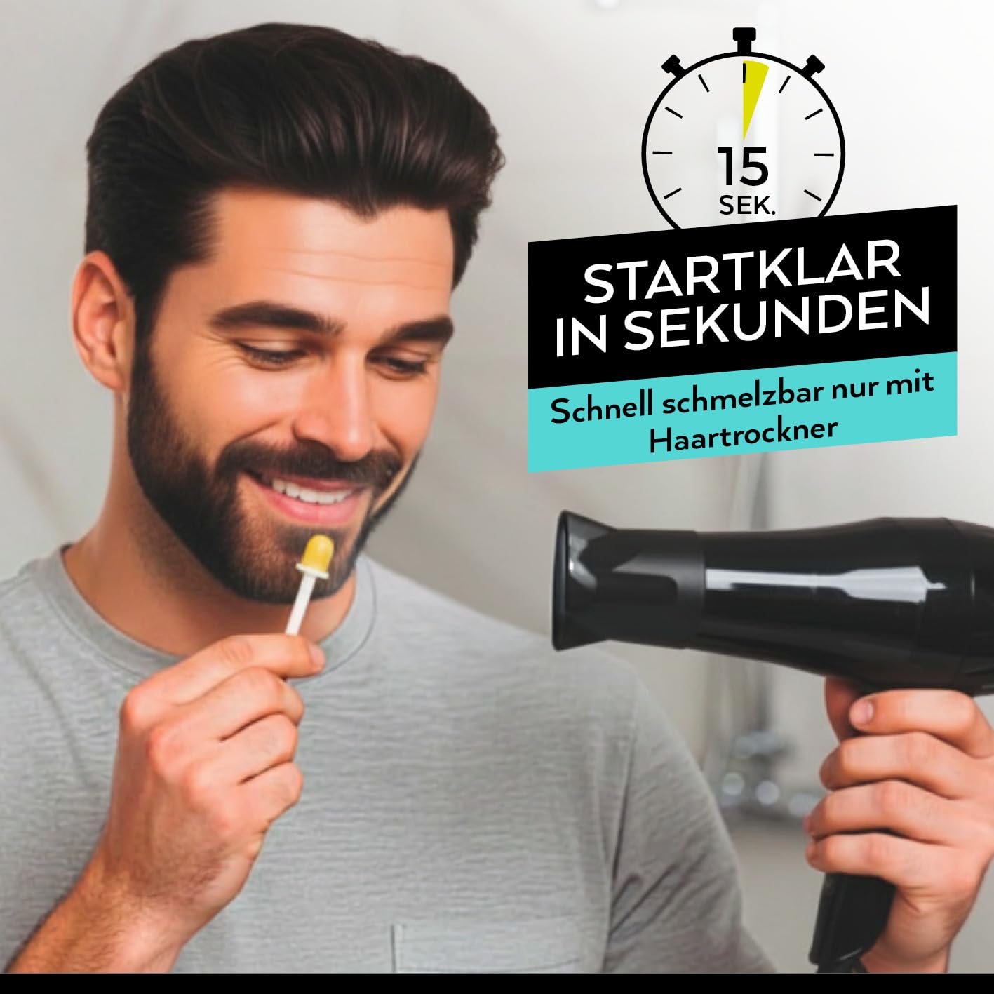 24 Stück Wachs-Sticks zur Nasen- & Ohrenhaarentfernung, 12 stück (2er Pack)