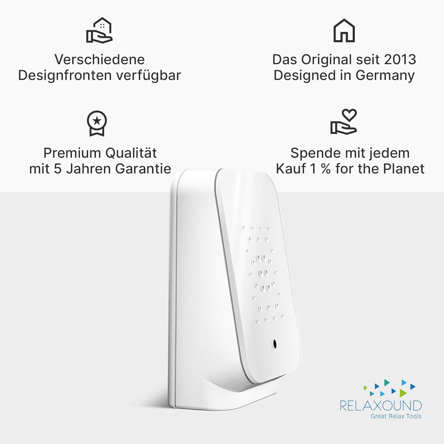 Dschungel-Soundbox mit Naturgeräuschen, Weiss