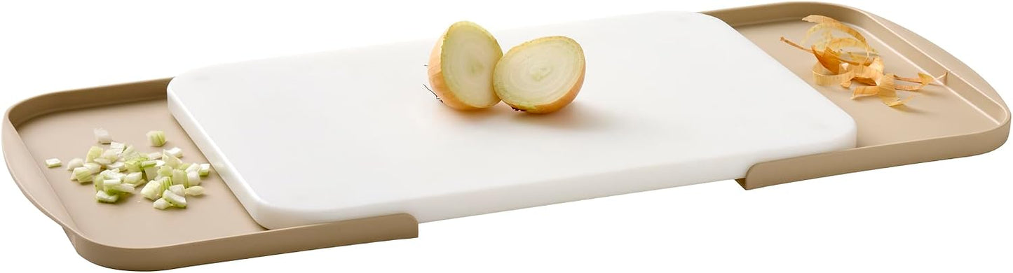 Separa Schneidebrett mit Schalen 39,5 x 26,8 cm, Humus 39.5L x 26.8B cm