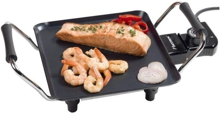ABP600 Tischgrill mit Antihaft-Grillplatte, S