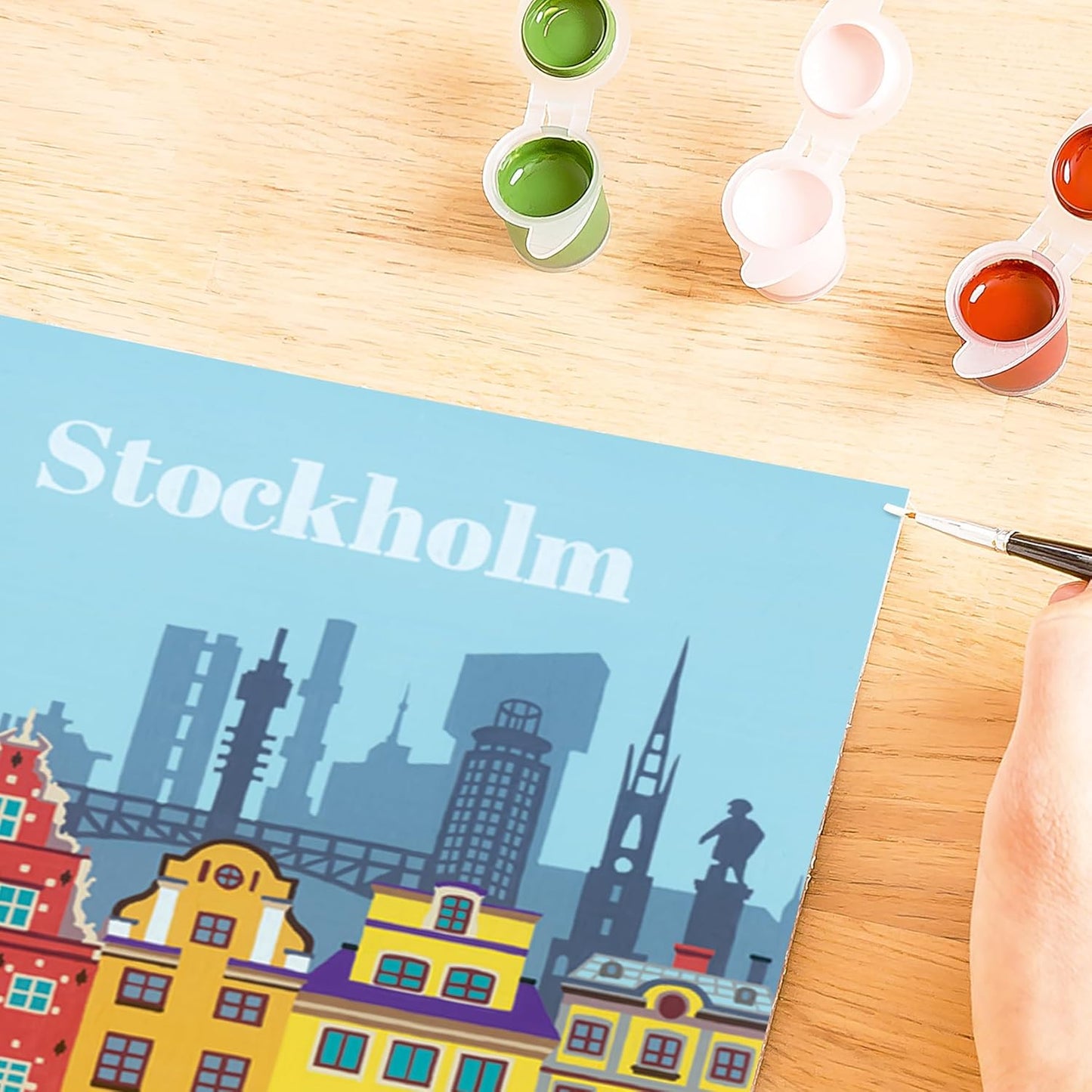 CreArt Colourful Stockholm