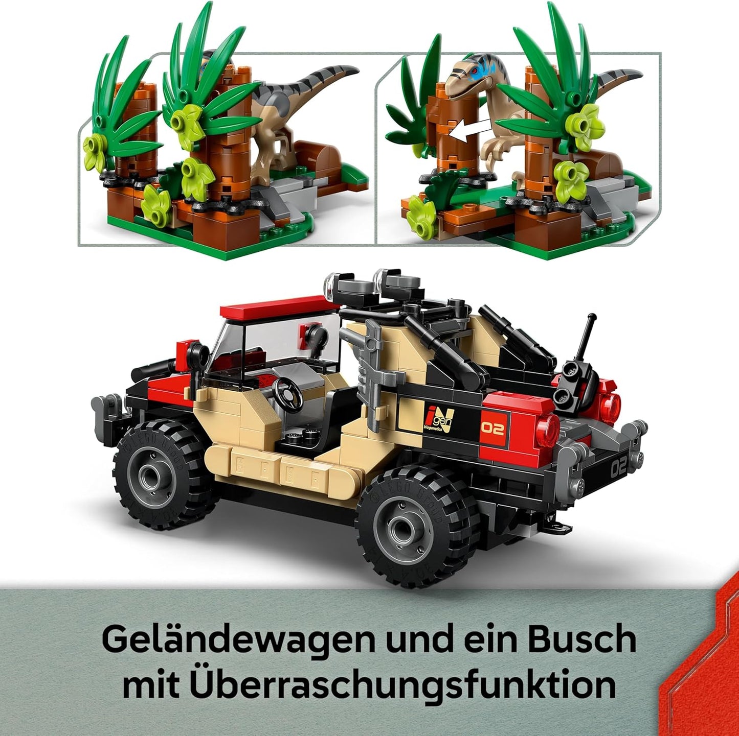 Raptor: Verfolgungsjagd mit dem Geländewagen