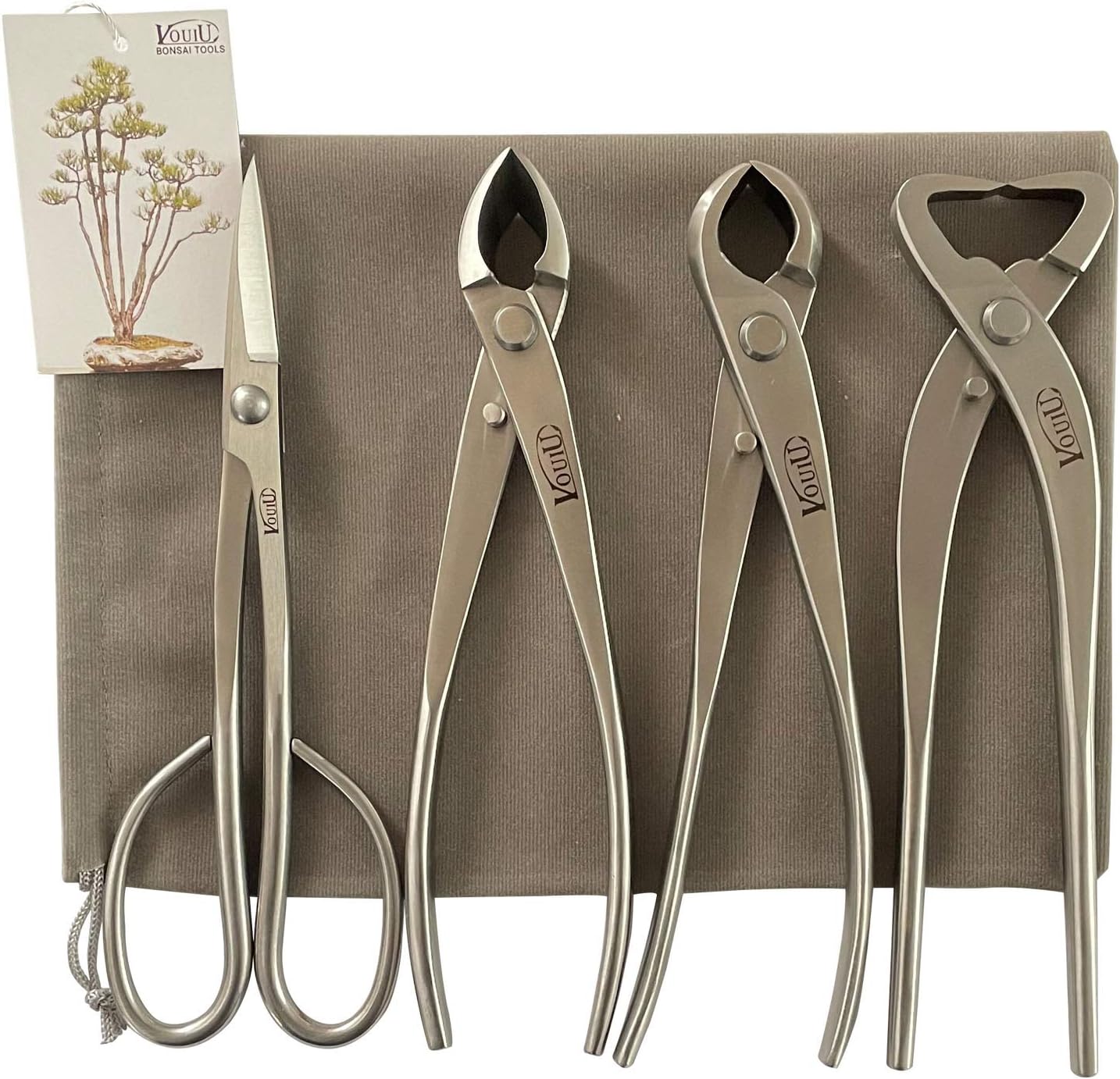 4-teilige Bonsai-Werkzeug-Set
