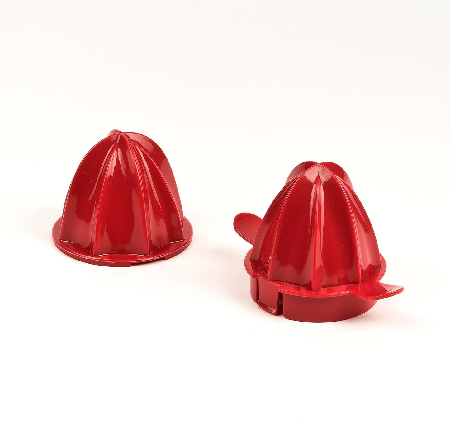 Zitruspresse mit Doppelkegel, Weiß / Rot