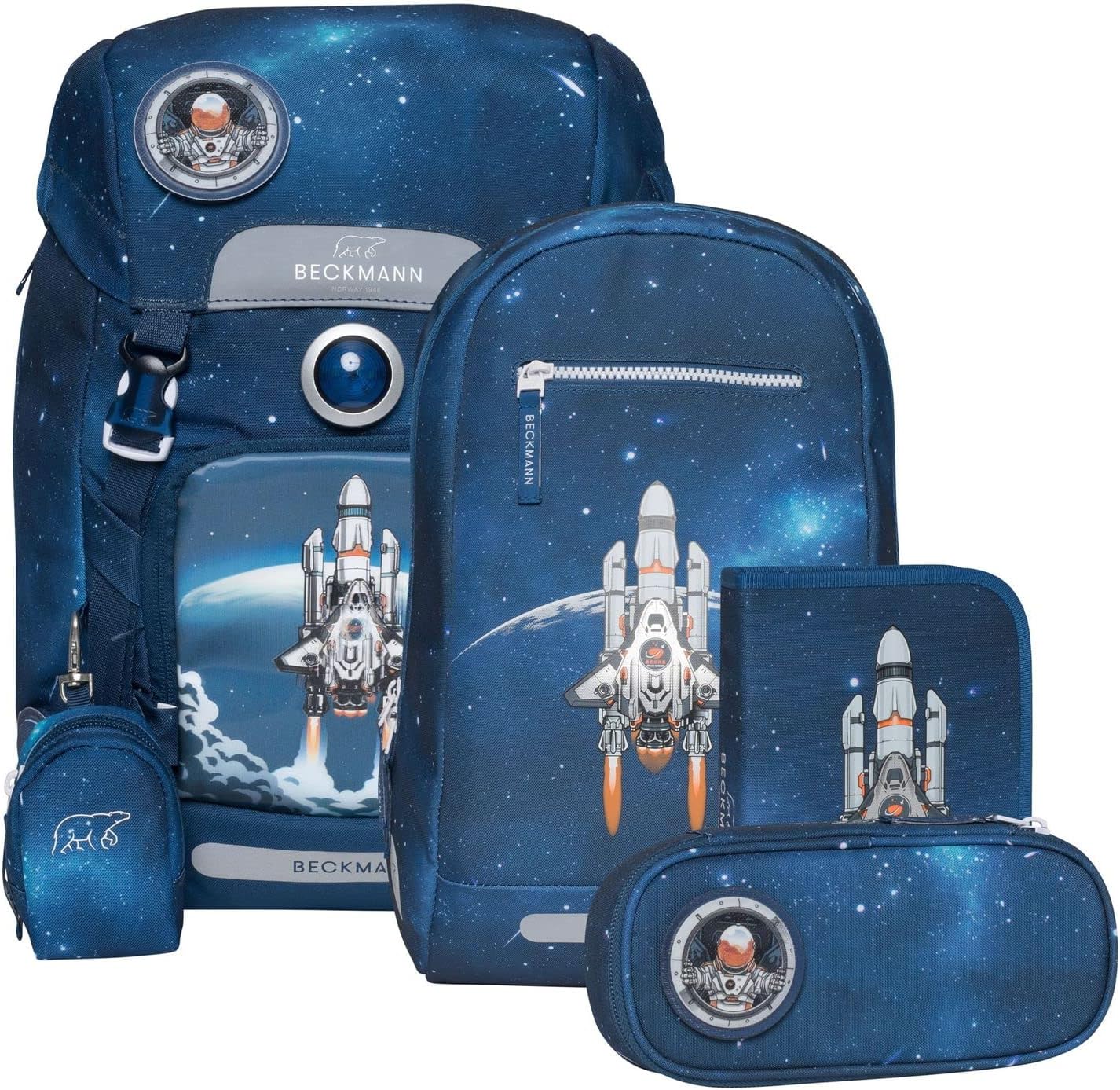6-teiliges Schulrucksack-Set Space Mission, Space Mission