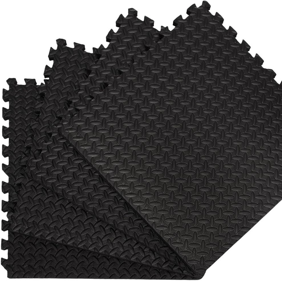 8er-Set Profi Bodenschutzmatte für Fitnessgeräte, 2cm