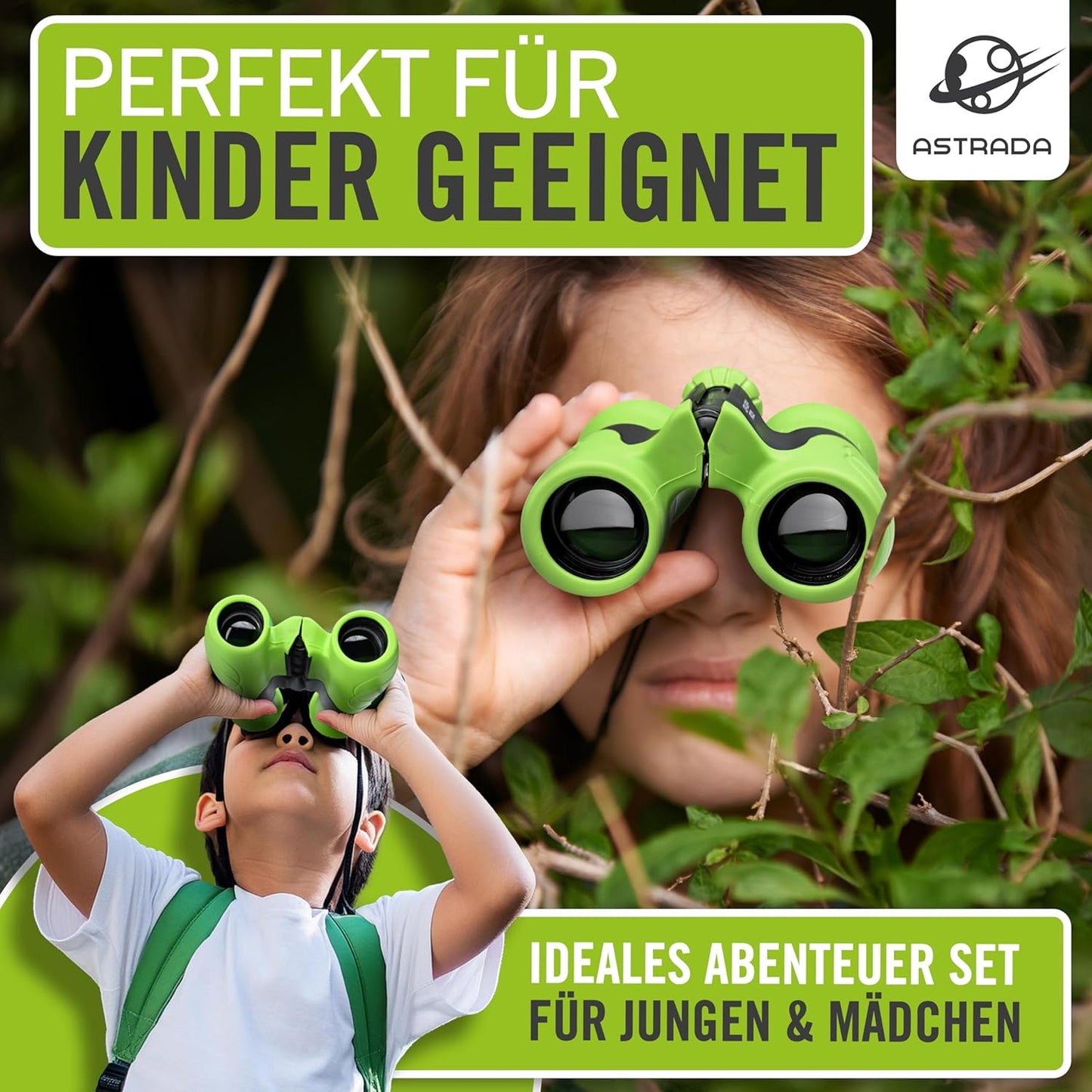 Kinderfernglas mit Zubehör