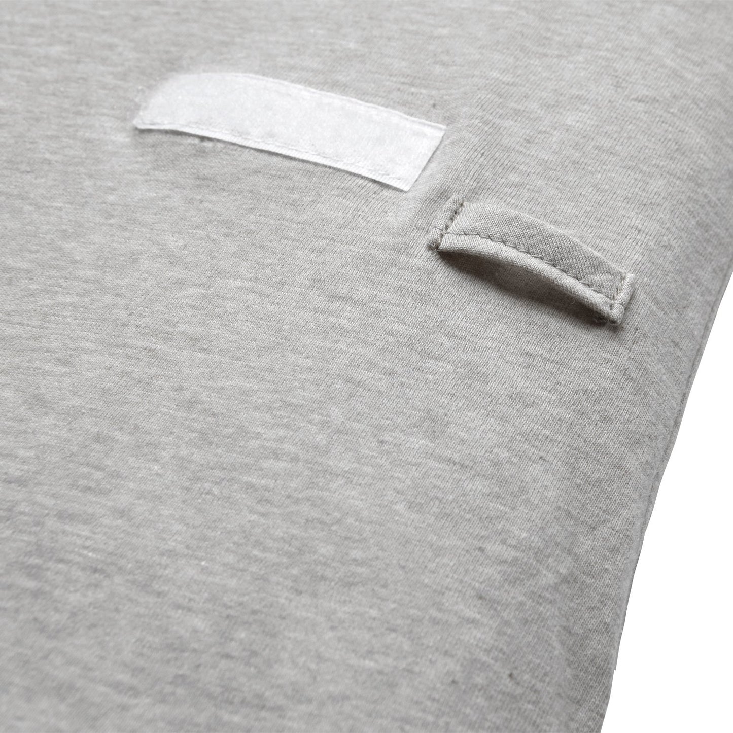 Wickelauflage mit abnehmbarem Frotteehandtuch, Grau