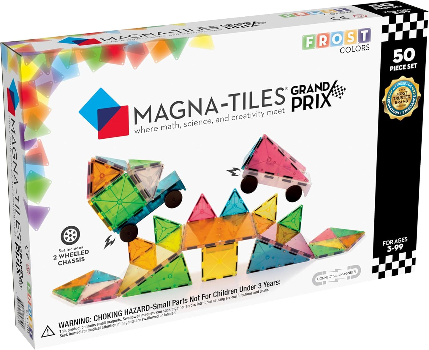 50-teiliges Magnetbausteine-Set Grand Prix