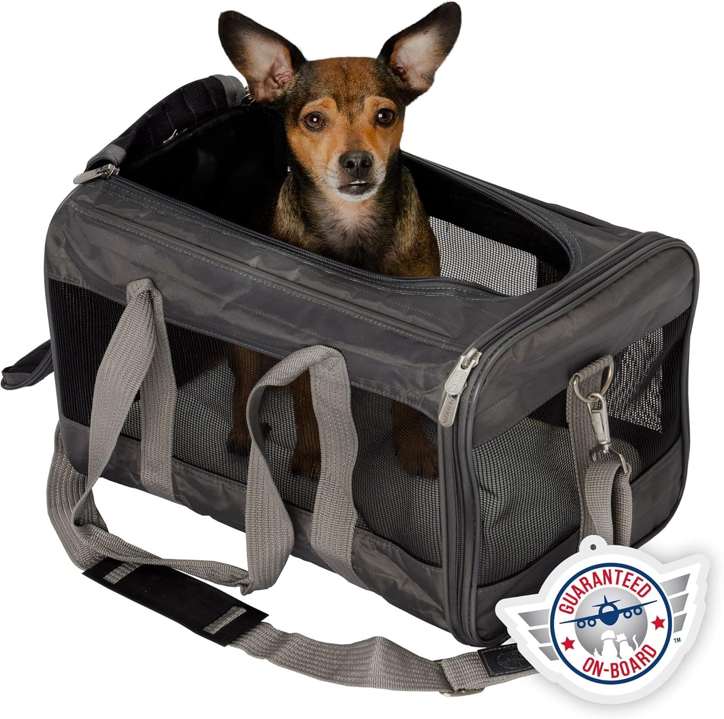 Deluxe Tier-Transportbox, L 43 x B 28 x H 27 cm anthrazit