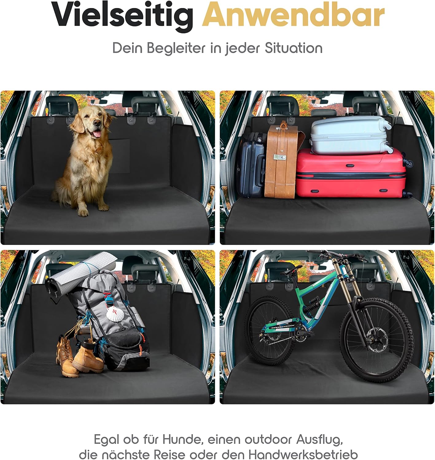 Hundedecke für Kofferraum