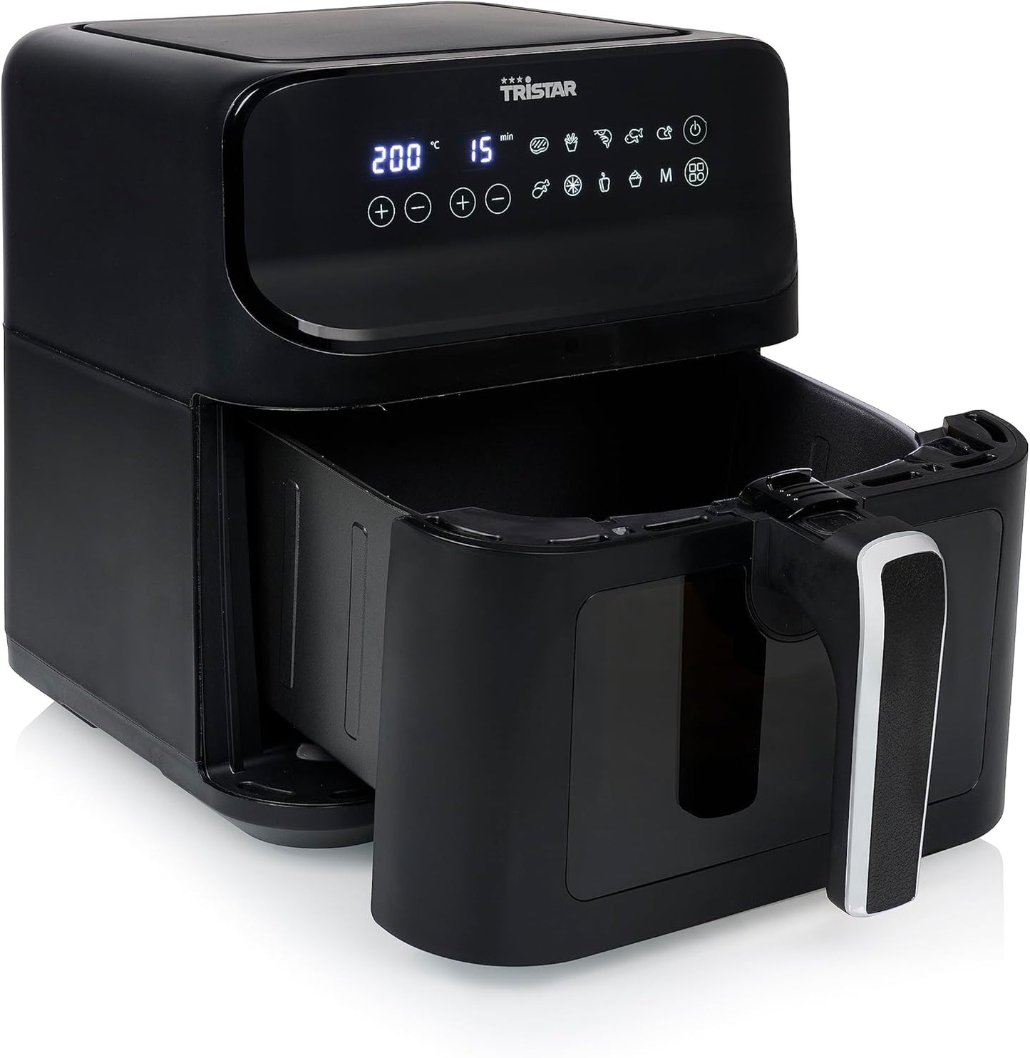 Digitale Heissluftfritteuse 6,2 L mit Sichtfenster