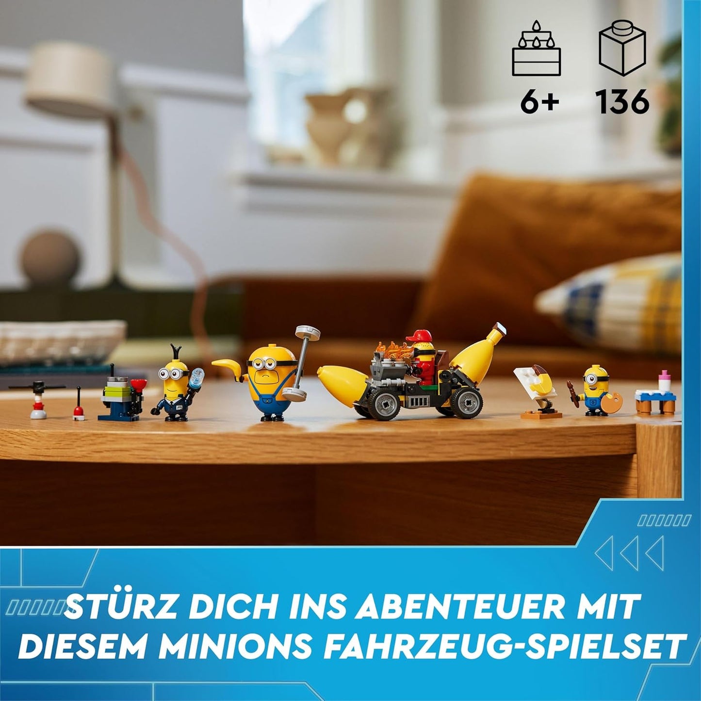 Minions und das Bananen Auto