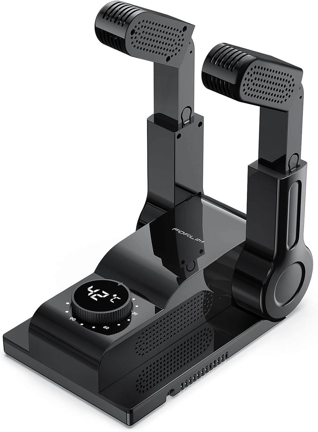 Schuhtrockner, Automatische Abschaltuhr - Schwarz