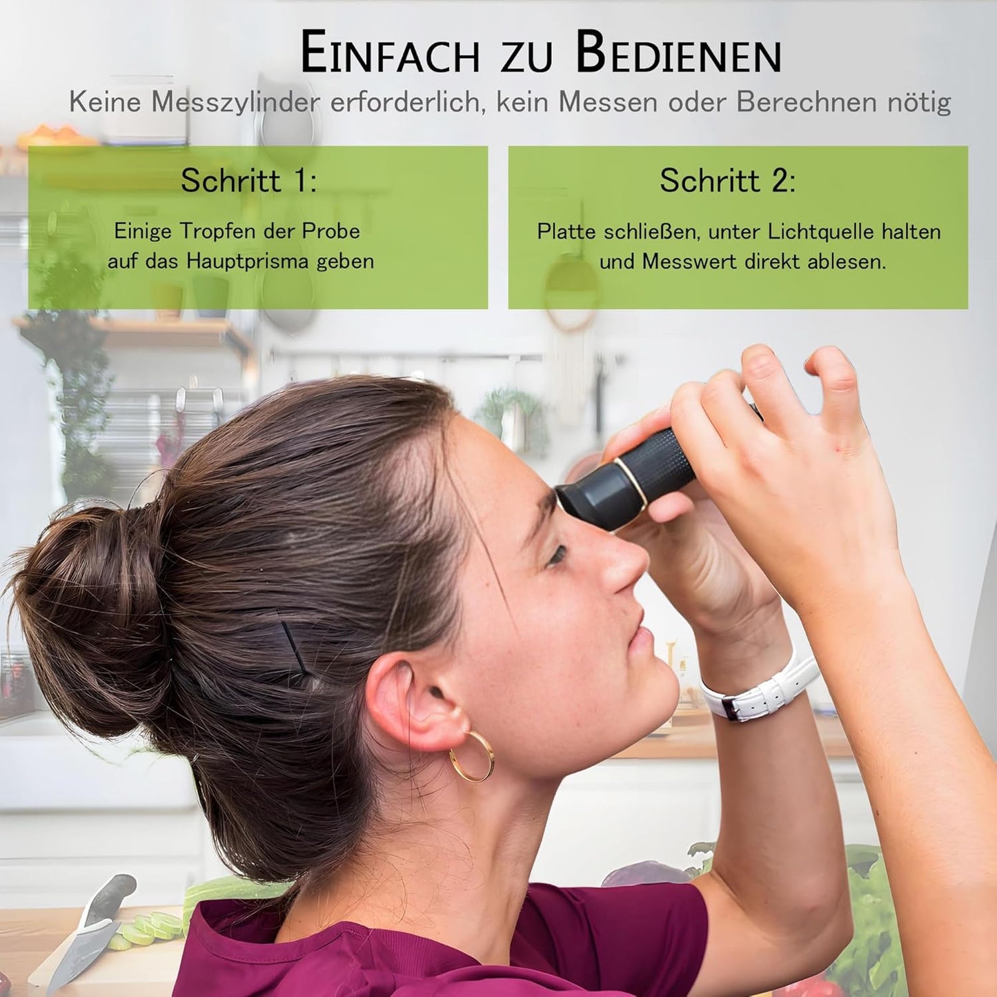 Salzgehalt Refraktometer für Aquarien, Meerwasser Salzgehalt