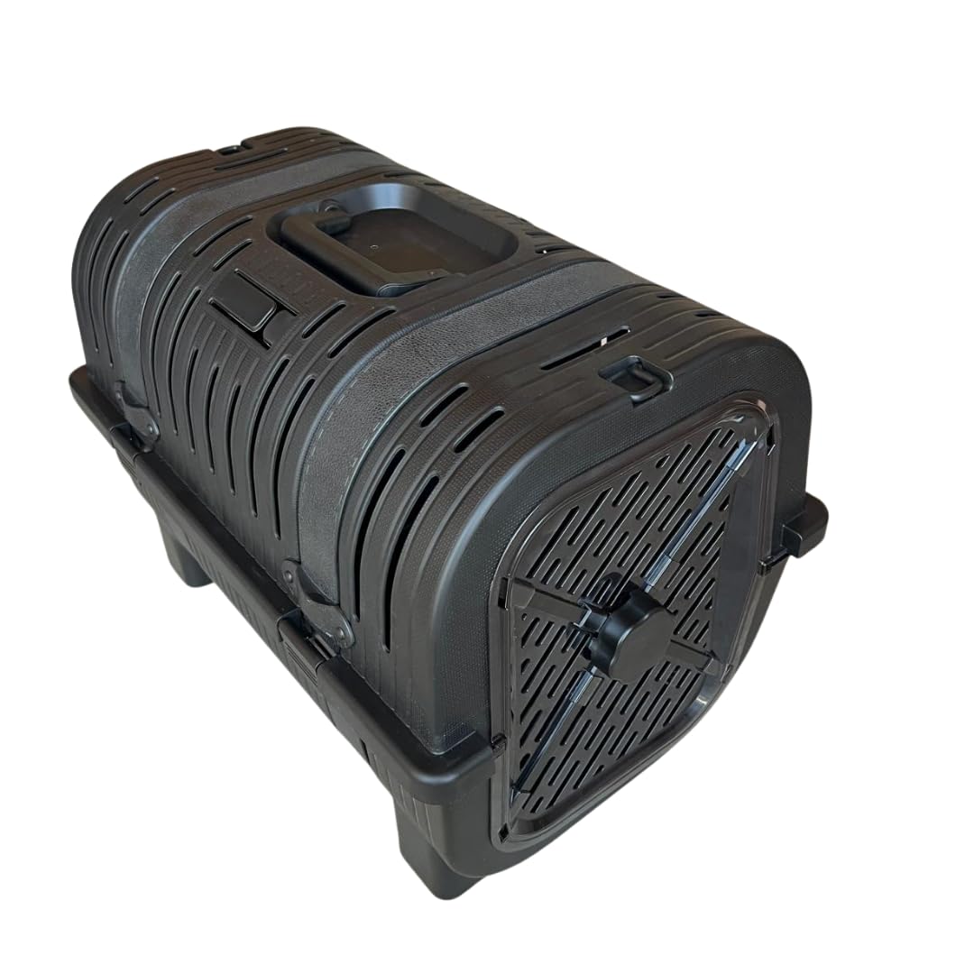 Haustier Transportbox, Schwarz