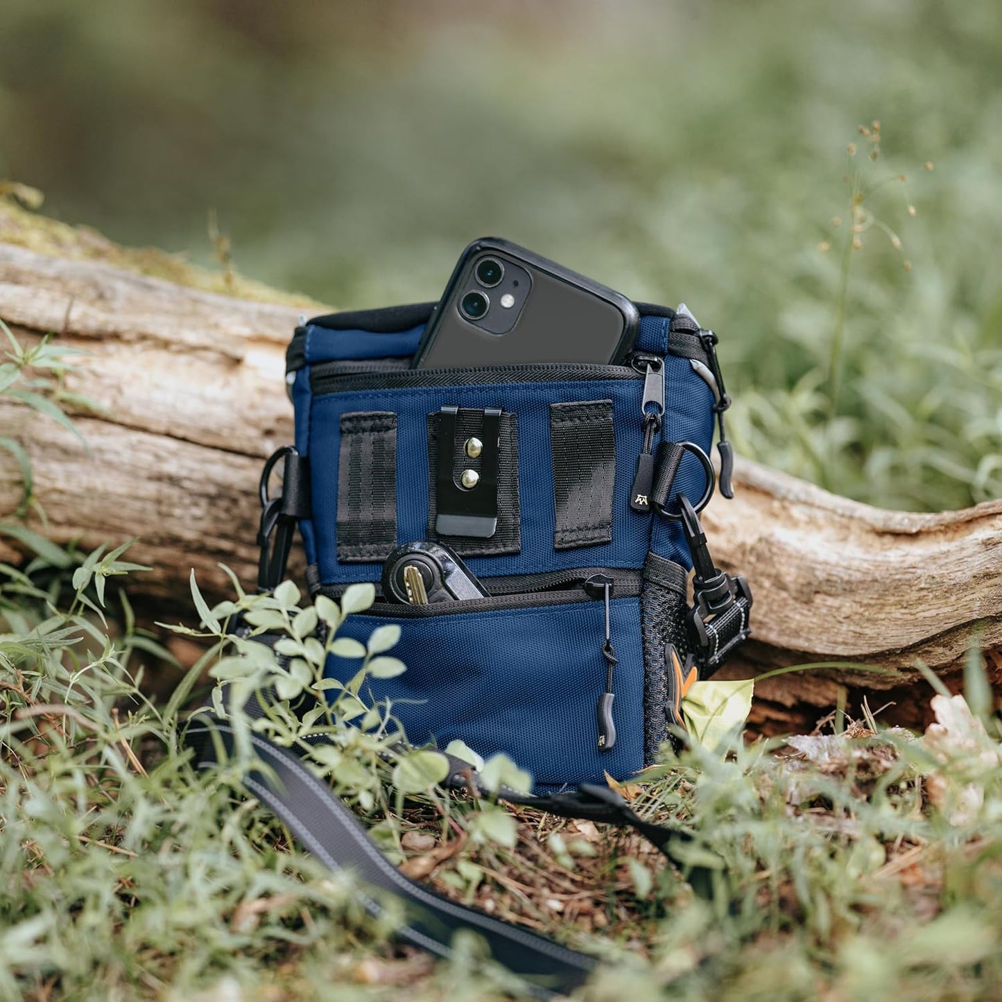 Leckerlitasche, Basic|Blau
